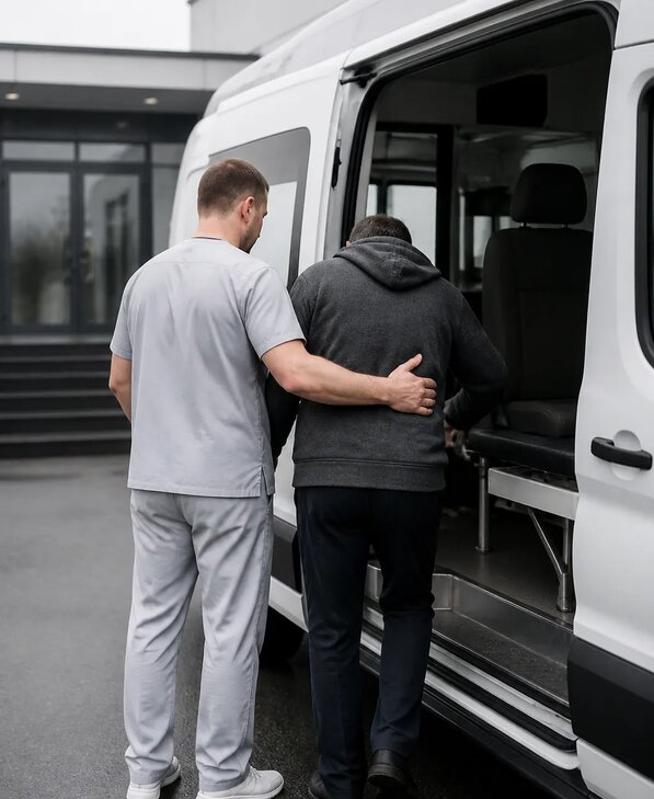Организация медтранспортировки в Колпине от 5158 р. | Медзона