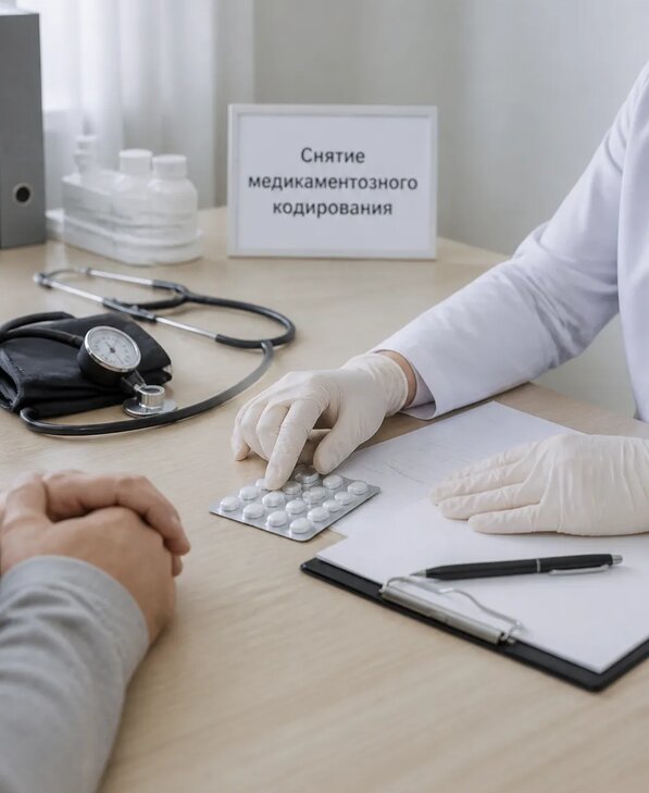 Снятие медикаментозного кодирования в Колпине от 5158 р. | Медзона